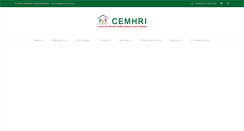 Desktop Screenshot of cemhri.org
