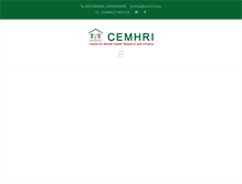 Tablet Screenshot of cemhri.org